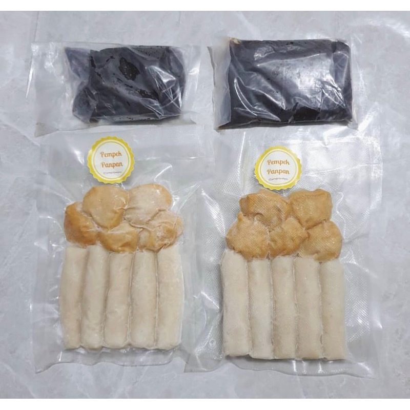 

Pempek ikan tenggiri 10pcs Mix