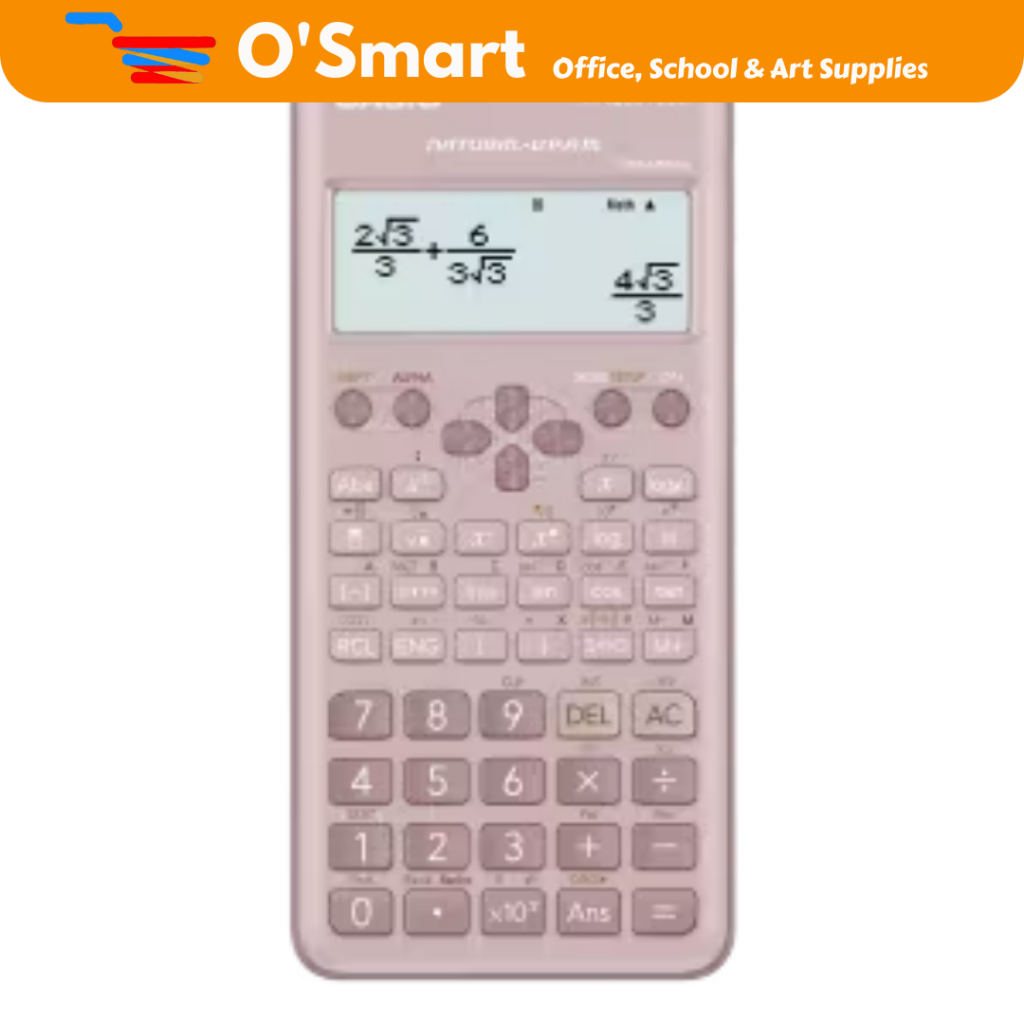

CALCULATOR CASIO SIN COS TAN FX-82ES PLUS PK