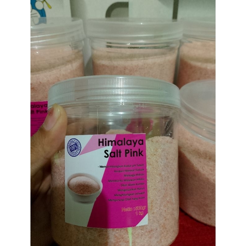 

Garam Himalaya salt 500gr & 1000Gr Himalayan salt pink 100% original