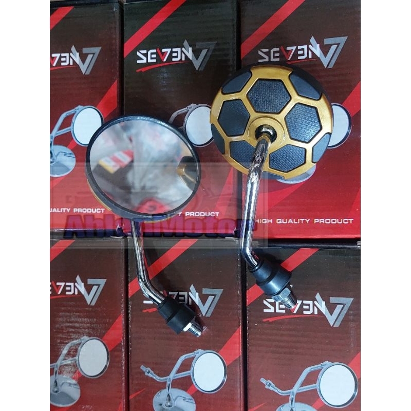 Spion Motor Honda Bulat Gold Bola/Spion Honda Murah Bulat/Spion Bola Gold /Spion Honda Bulat datar