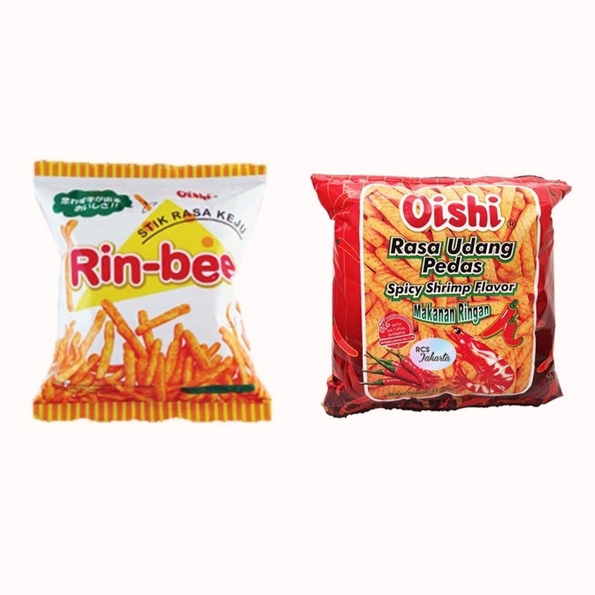 

SNACK OISHI RINBEE SATUAN STICK RASA KEJU