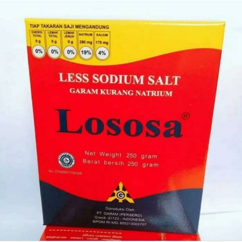 

Garam sehat rendah Natrium Sodium diet 250 gram