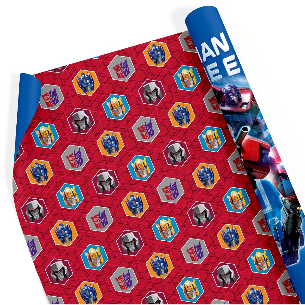 

WRAPPING PAPER - KERTAS KADO - TRANSFORMERS - TF0117