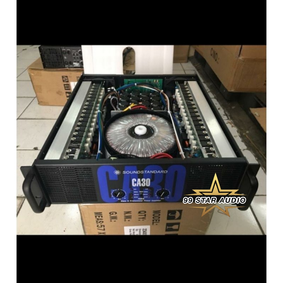 POWER AMPLIFIER CA30 / CA 30 SOUNDSTANDARD BODY PANJANG