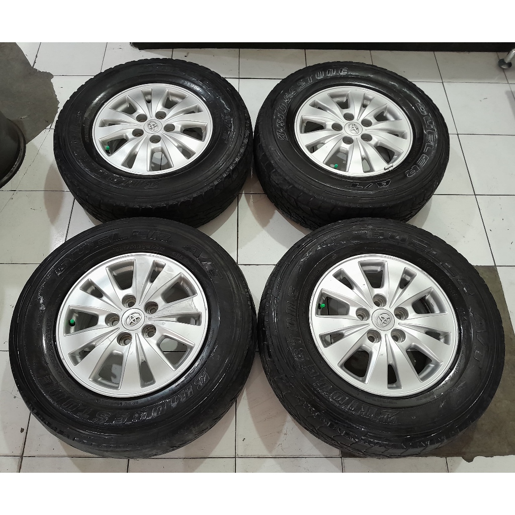 VELG MOBIL SECOND STANDAR INOVA RING 15 PCD 5X114,3 (VELG AJA)