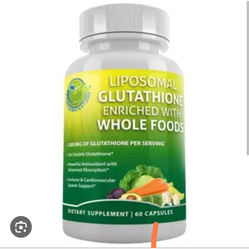 L-GLUTATHIONE-Liposomal Glutathione 500mg asli