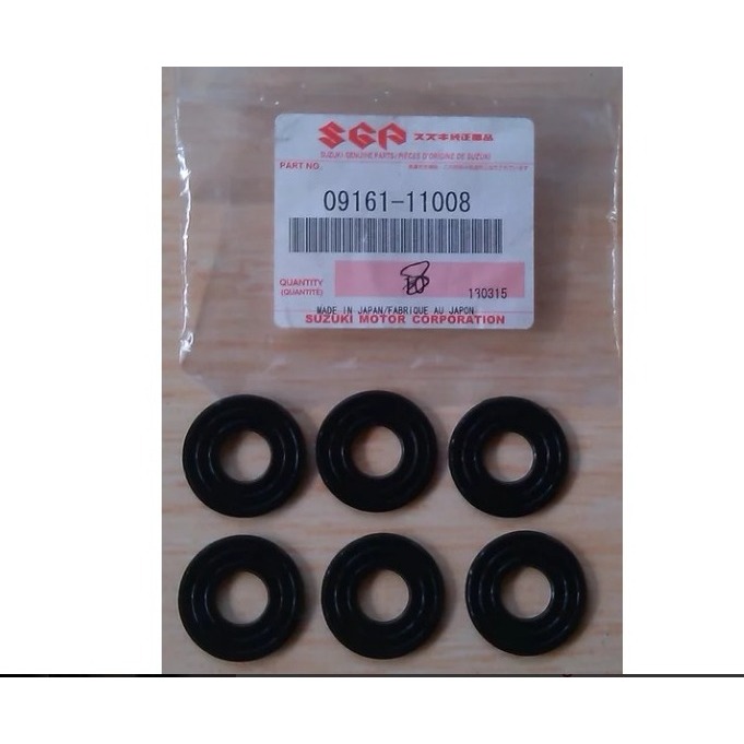 Suzuki GSF400 Washer 6 pcs di Cylinder Head Cover PN 09161-11008