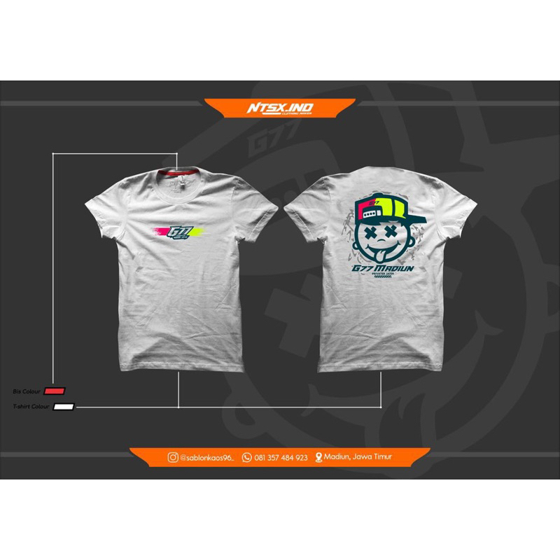 Kaos marchendise G77 Bengkel