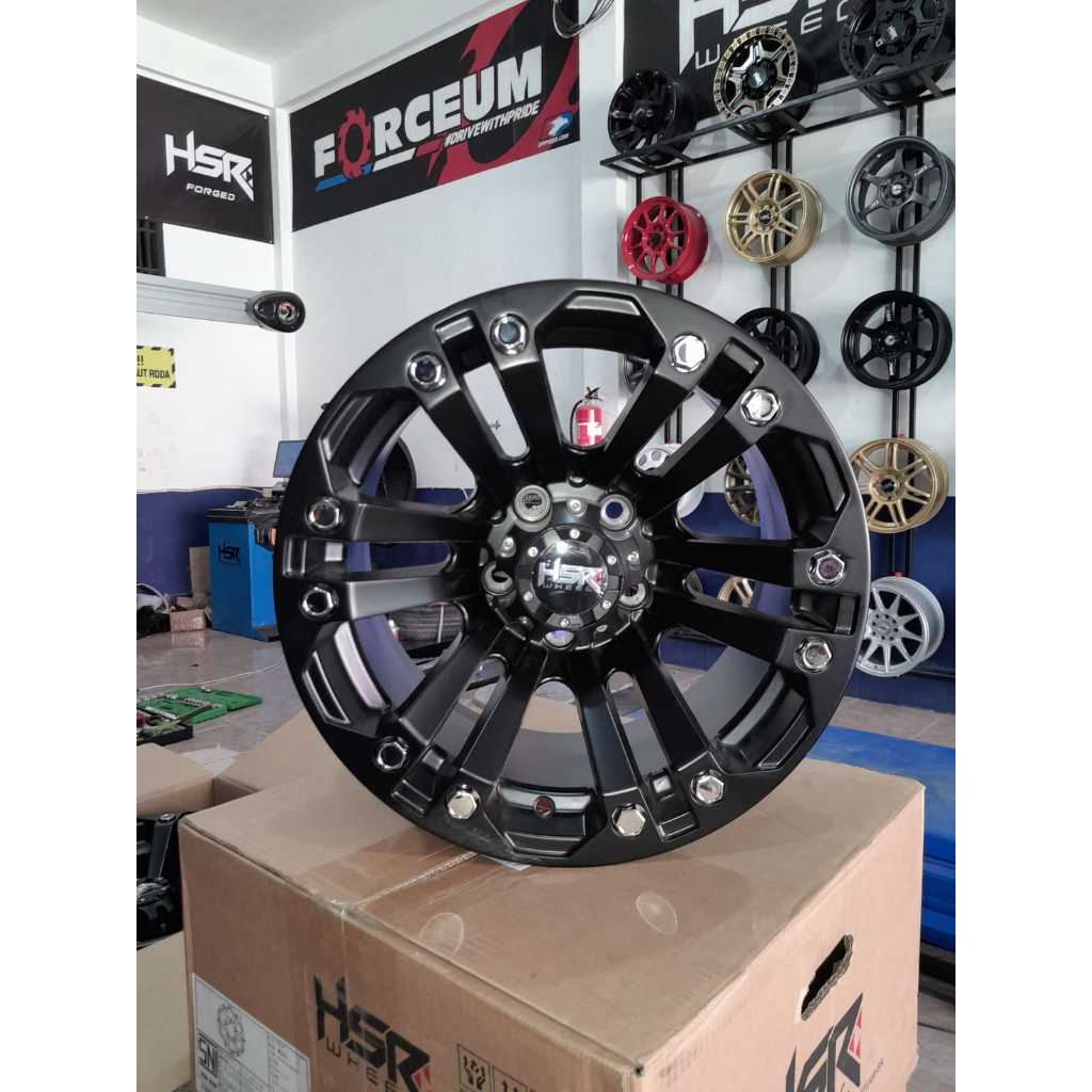 Velg jt69 hsr r15x8 hole 5x114,3 et0 smb For Xtrail, Rush, Terios Velg R15 Velg Murah Berkualitas