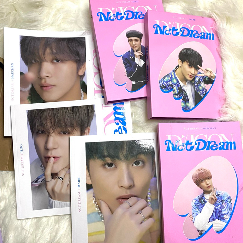 Sharing official dicon photobook binder special card nct dream