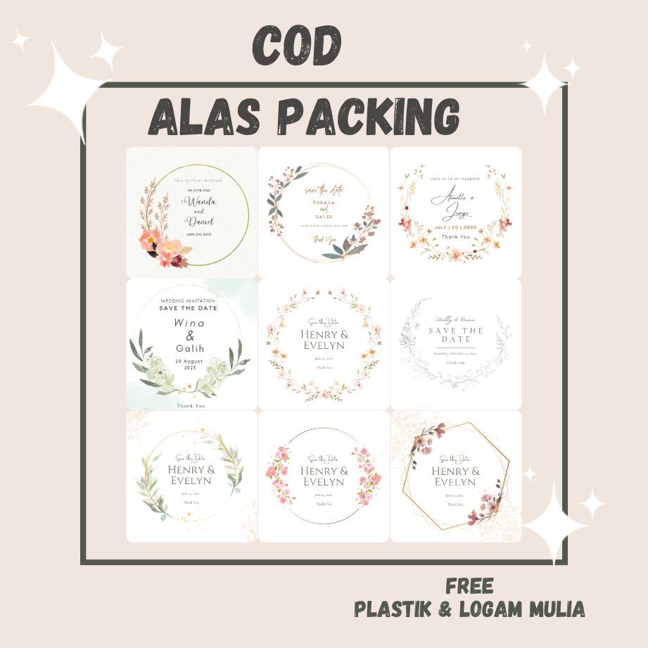 

Alas Packing | Cod | Free Ongkir | Souvenir Nikahan |Nikahan|Bridal shower|Souvenir| Paper Aksesoris |FREE LOGAM MULIA|FREE PLASTIK| | Kertas Dudukan | Cute Paper | Alas Packaging|Tidak ada minimal order|Freebies|Thank u card