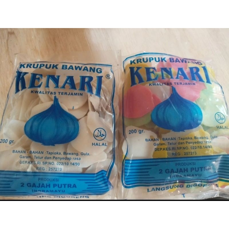 

KRUPUK BAWANG KENARI 200GR