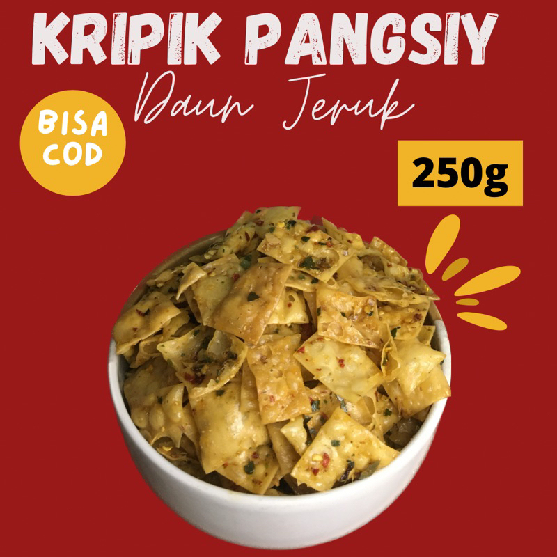 

250 gr KRIPIK PANGSIT PEDAS PREMIUM