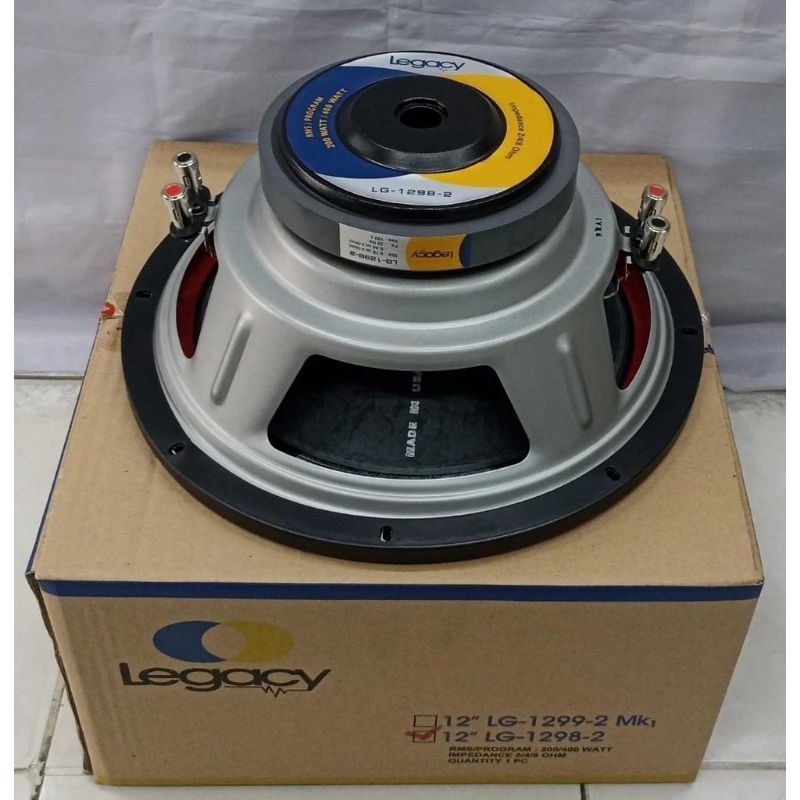 Speaker Subwoofer Legacy Double Coil 12" LG-1298-2 12 Inch
