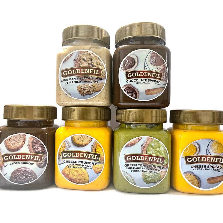 

Produk Keren Selai Goldenfil REPACK Kemasan 200gr SEMUA RASA LENGKAP