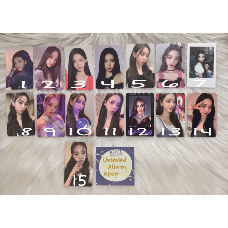 Aespa Karina Photocard PC - Savage Photopack event girls streaming fansland pob mediheal hottrack po