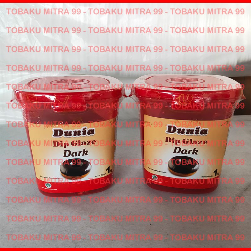 

Dunia Glaze 1 Kg Rasa Dark Chocolate / Tiramisu / Taro / Greentea / Go Crunchy / Strawberry