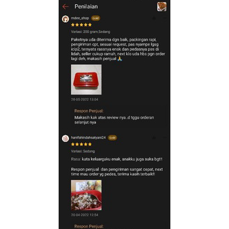 

Best Product ABON CAKALANG MANADO / PAMPIS (VAKUM PACK)