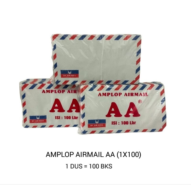 

Amplop AA Airmail Ekonomis Murah