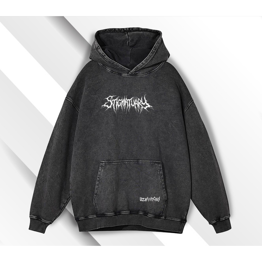 Hoodie Metalica Sandwash Washing Hard Bahan Premium | Jaket Hoodie Distro Bandung