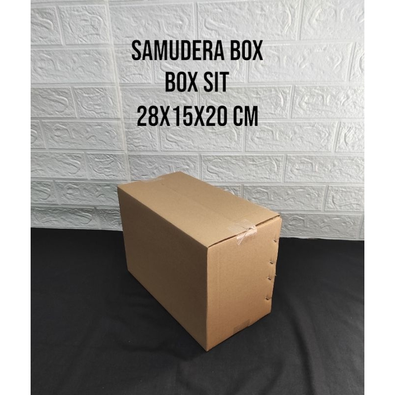 

kardus karton uk. 28x15x20 cm... ST(SHEET) SINGGLE WALL POLOS