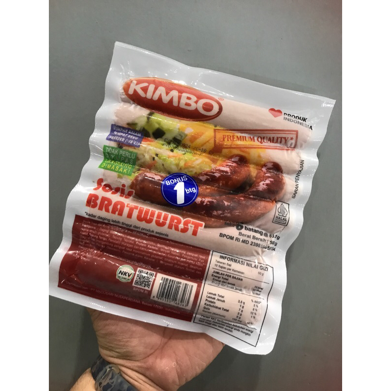 

Sosis Bratwurst Kimbo isi 7