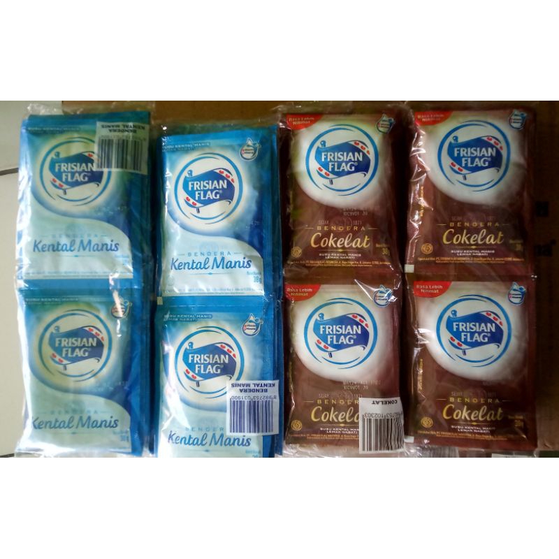 

Frisian Flag kental manis 1 pack isi 6 pcs @38g
