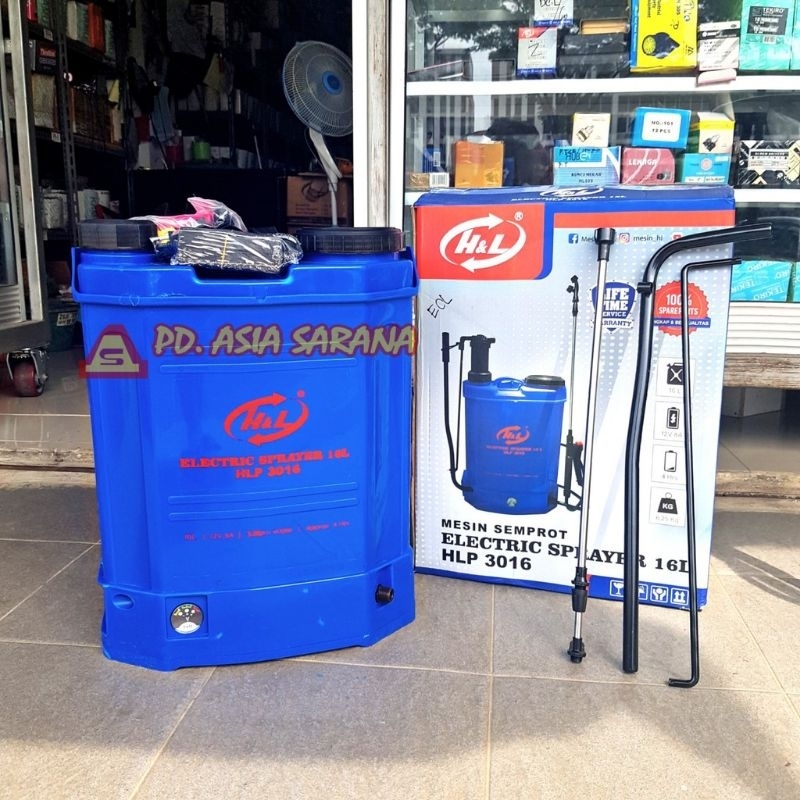 SPRAYER SEMPROTAN HAMA ELEKTRIK 13,8L 2 IN 1 H&L