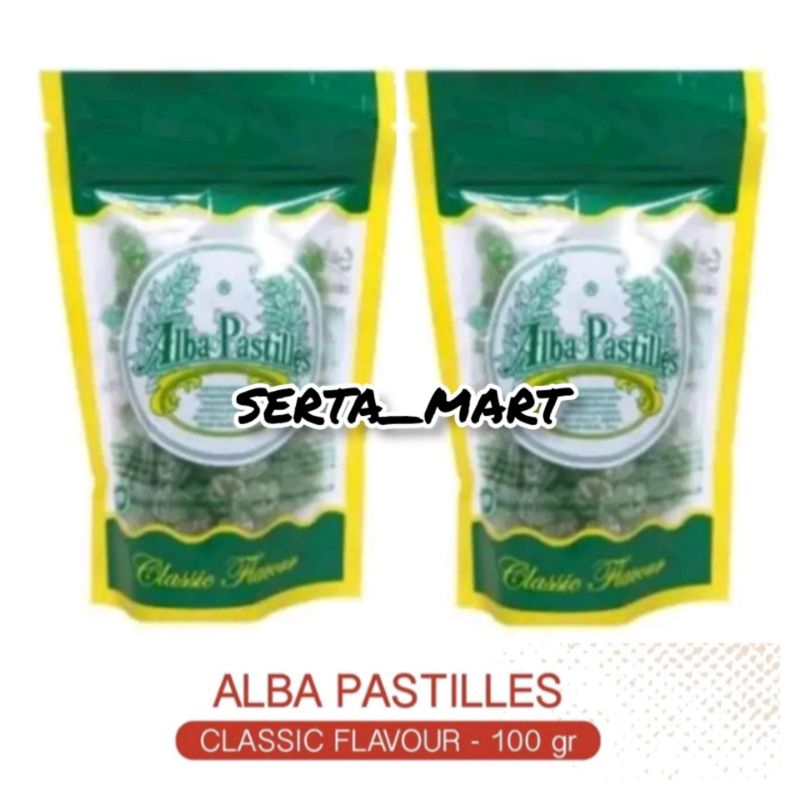 

Alba Pastilles 100gr - Permen Alba Pastiles Classic Flavour