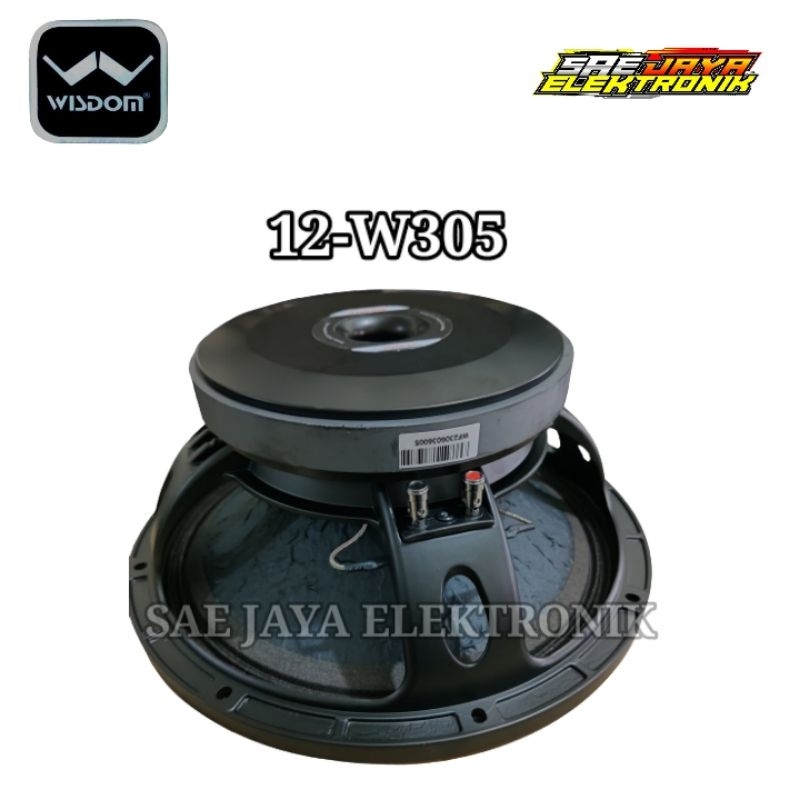 Speaker Componen WISDOM 12 w 300-85 / 12w30085 - 12 Inch
