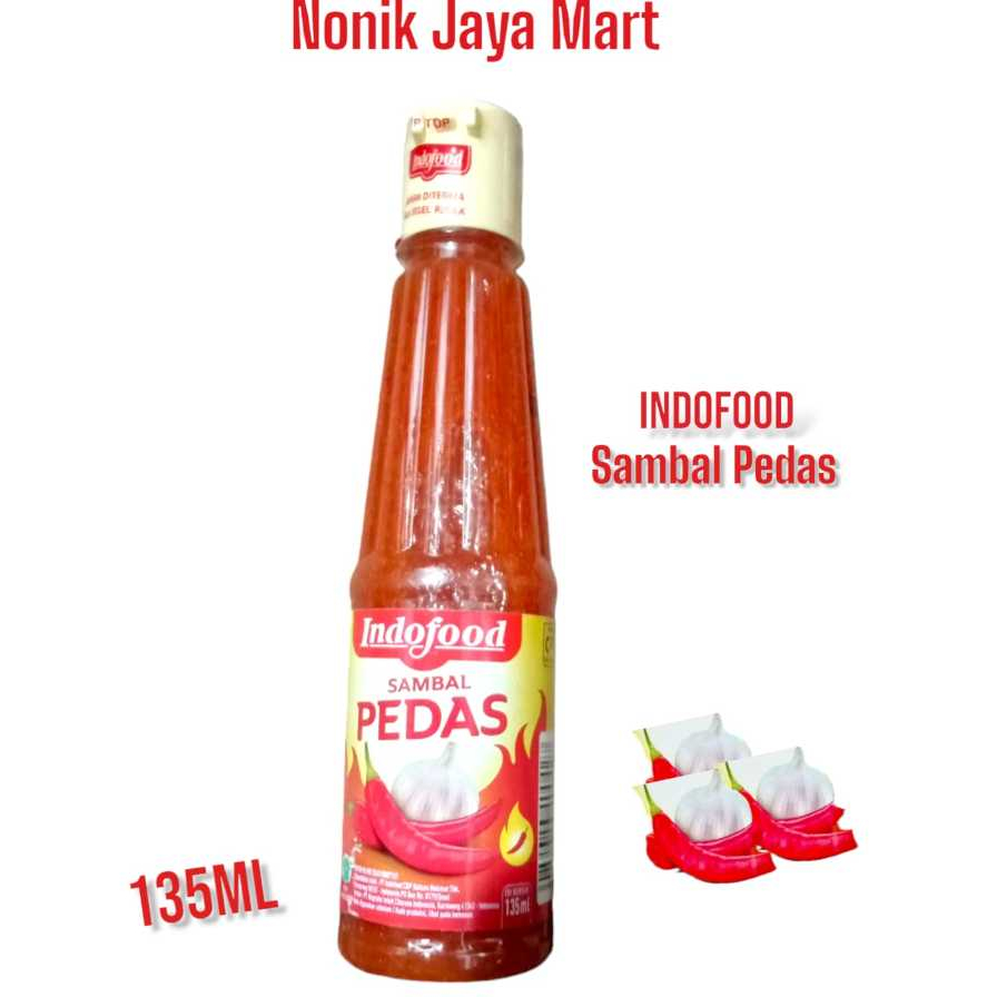 

indofood Saos Sambal pedas botol kemasan 135ml