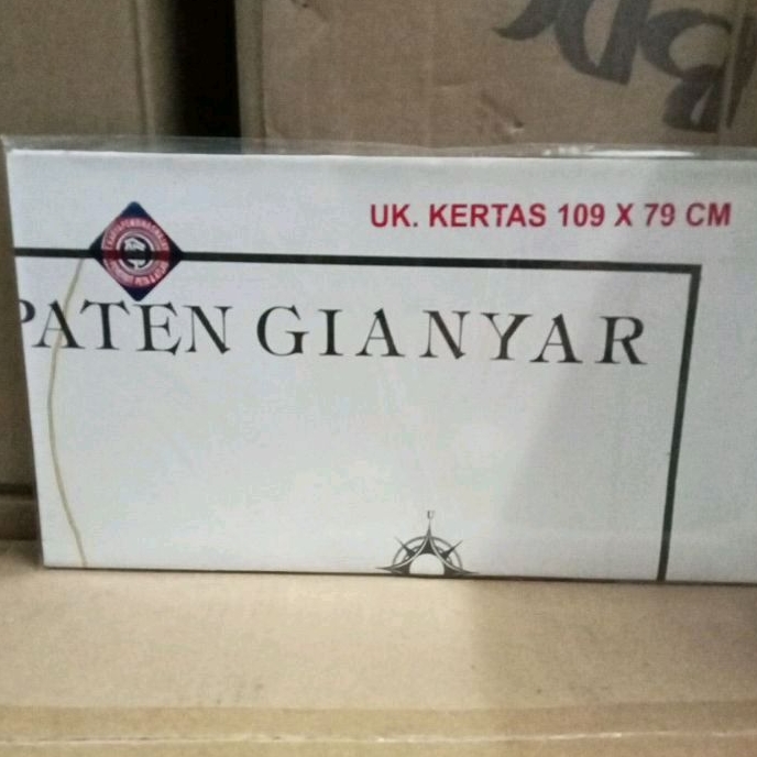 Peta kabupaten Gianyar bali