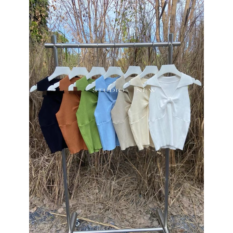 ATASAN TANKTOP WANITA RAJUT | KNIT TANKTOP | TANKTOP RAJUT WANITA
