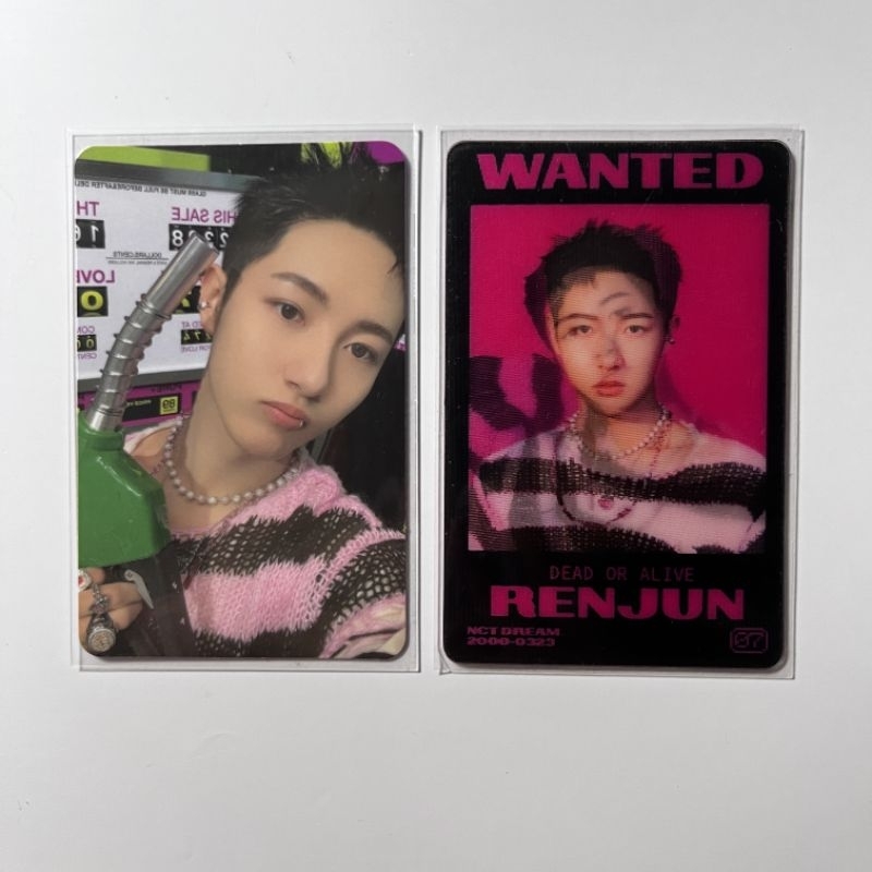 WTS PHOTOCARD RENJUN GLITCH MODE SET