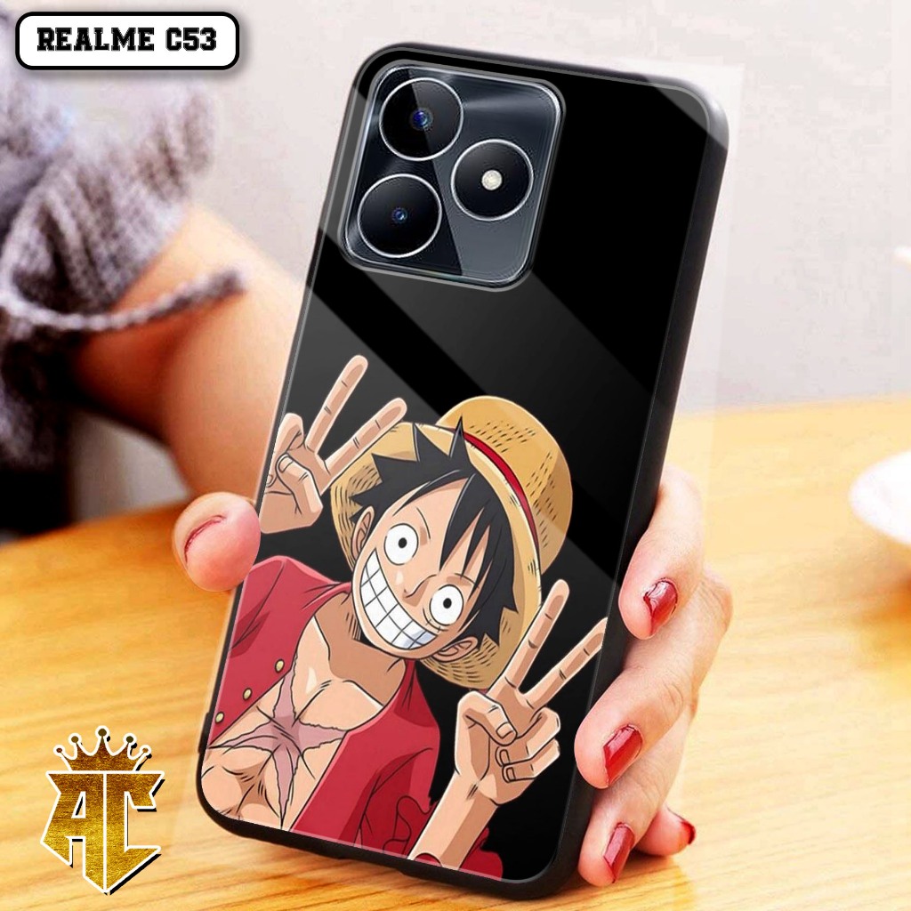 CASE REALME C53 - Casing REALME C53 Terbaru AERO STORE [ MOTIF 36  ] Silikon - Case Hp REALME C53 - 