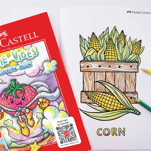 

Anekasalim - Buku Mewarnai Creative Colouring Book Faber Castell