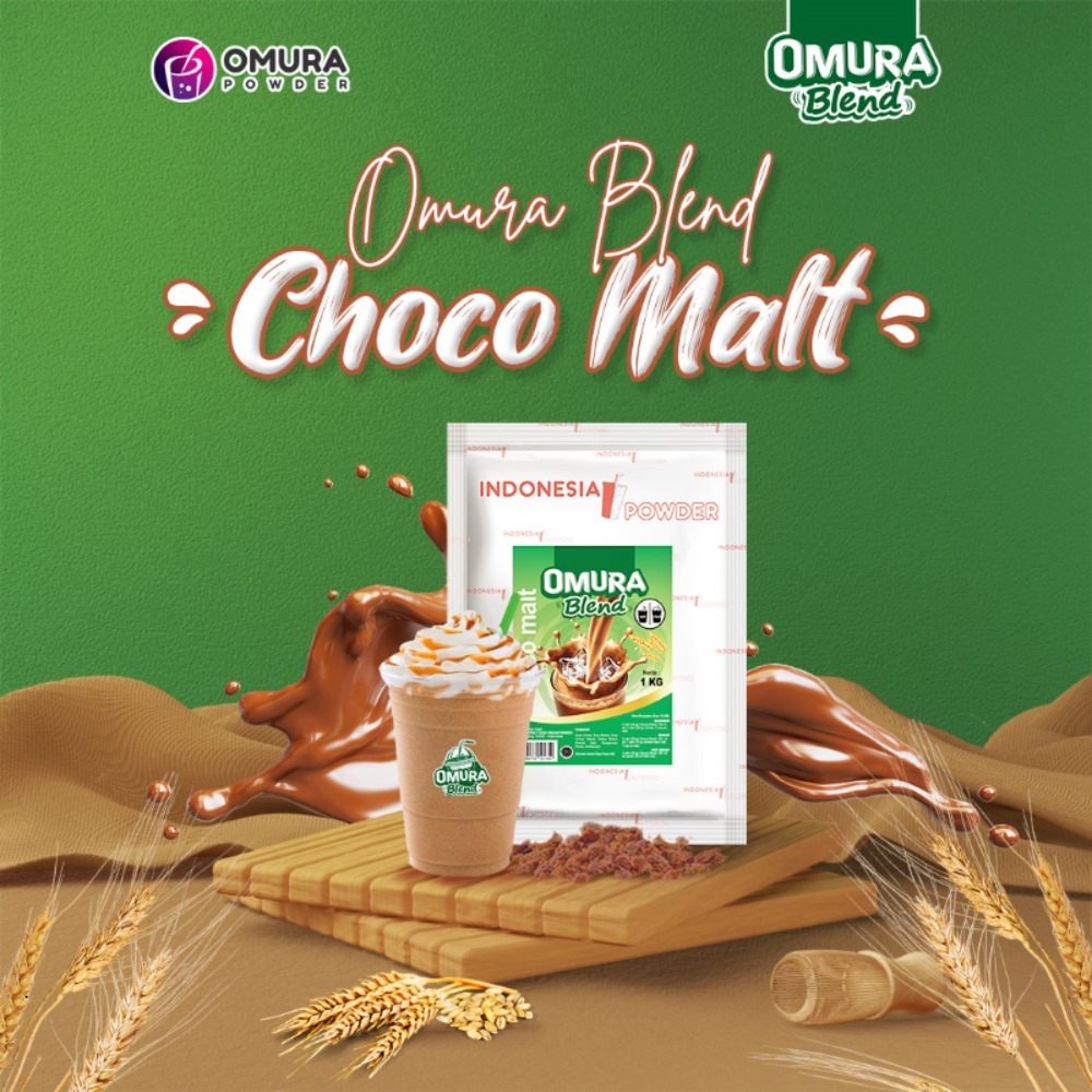 

BLEND Bubuk Minuman Premium Rasa Choco Malt Mix Gula 1 Kg & 500 Gram Indonesia Powder