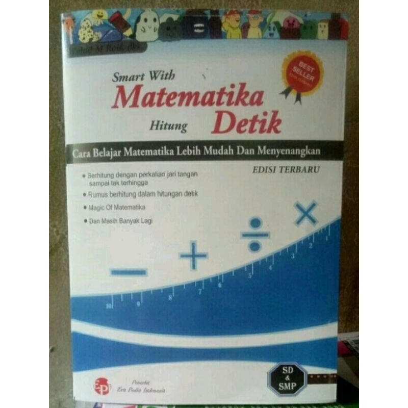 smart with matematika hitung detik,cara belajar matematika lebih mudah dan menyenangkan edisi terbar