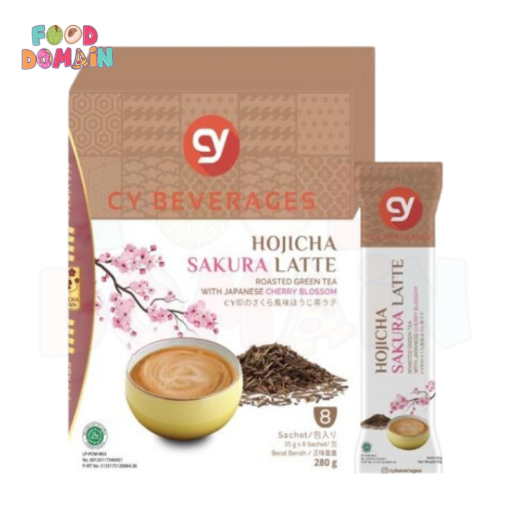 

CY Hojicha Sakura Latte Roasted Matcha Powder 8's