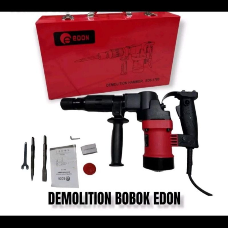 Mesin Bobok Beton Demolition Hammer Jack Hammer EDON ED-0810