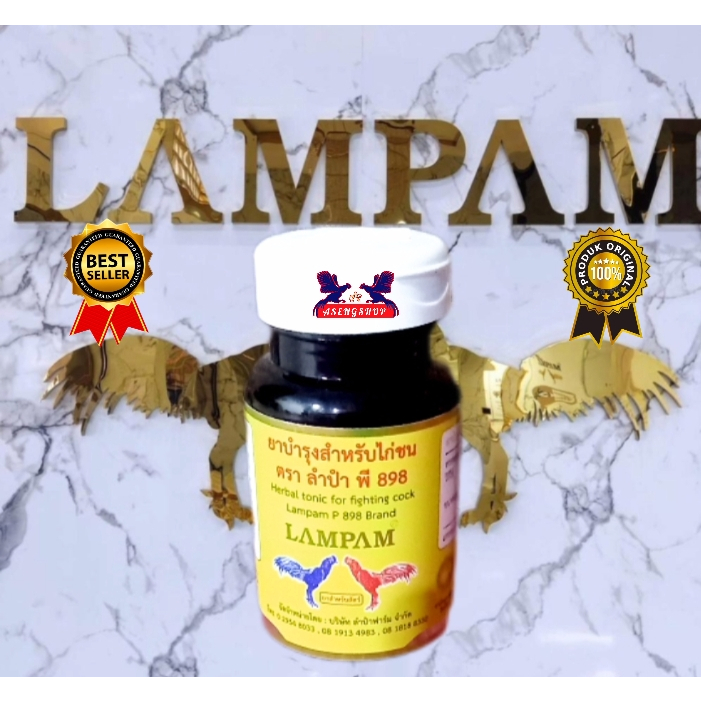 LAMPAM MEGA P 898 Vitamin Ayam Tarung import