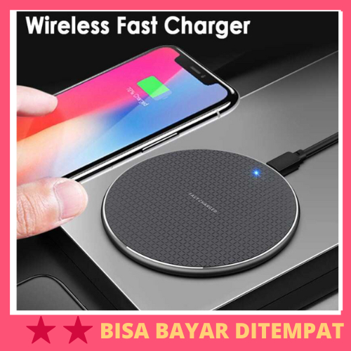 Universal Wireless Charger Fast Pad Station Base 10W / Powerbank Powerbang Powerbenk Android Charger