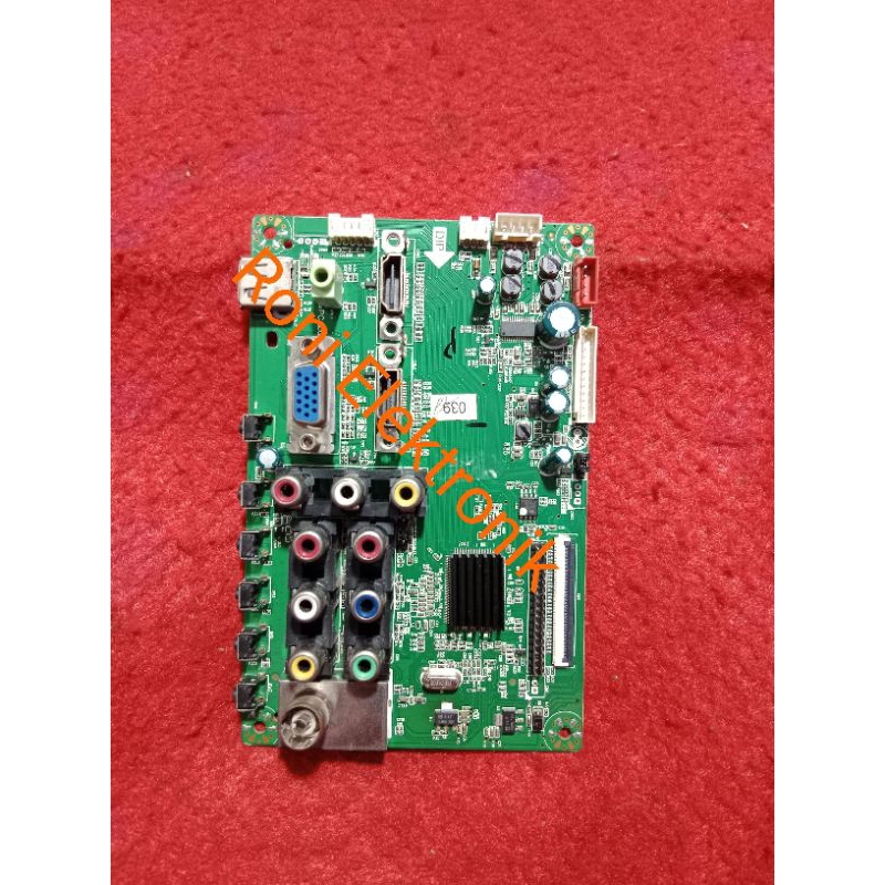 POLYTRON PLD24T811KTY MAINBOARD TV LED - MOTHERBOARD KOMPONEN TV POLYTRON 24T811 KTY