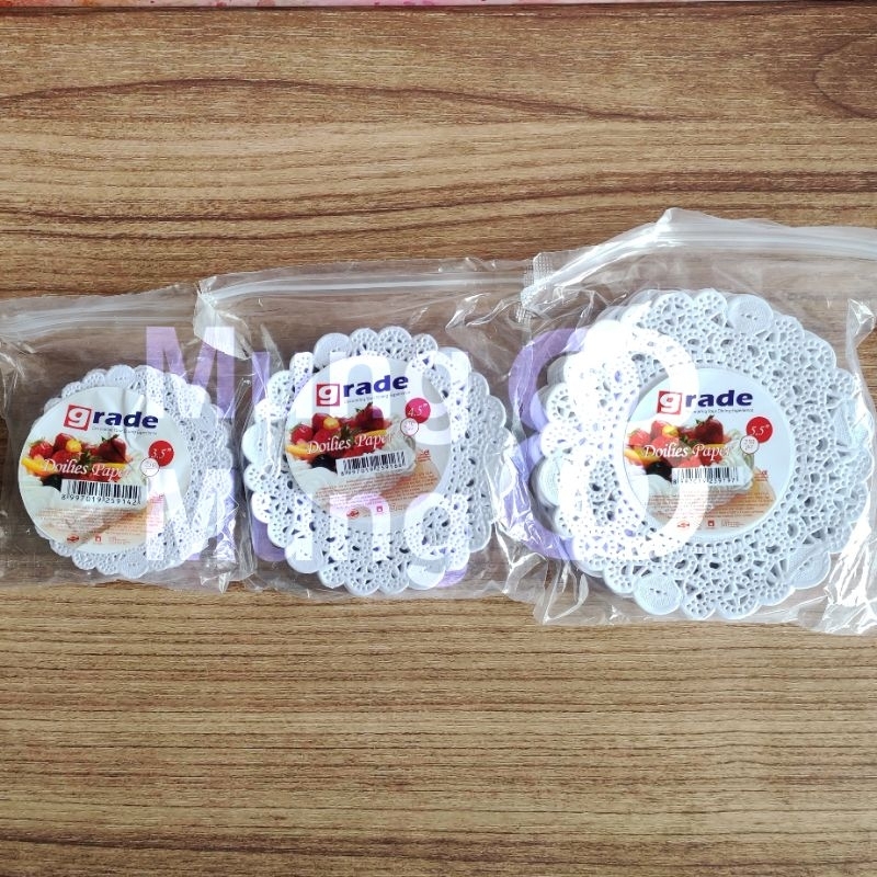 Doilies Paper / Kertas Doilies / Alas Kue / Kertas Renda isi 250pcs