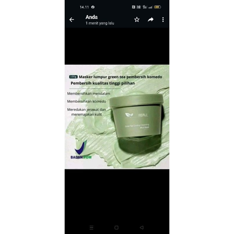 MASKER FEALI/FEALI CLAY MASK