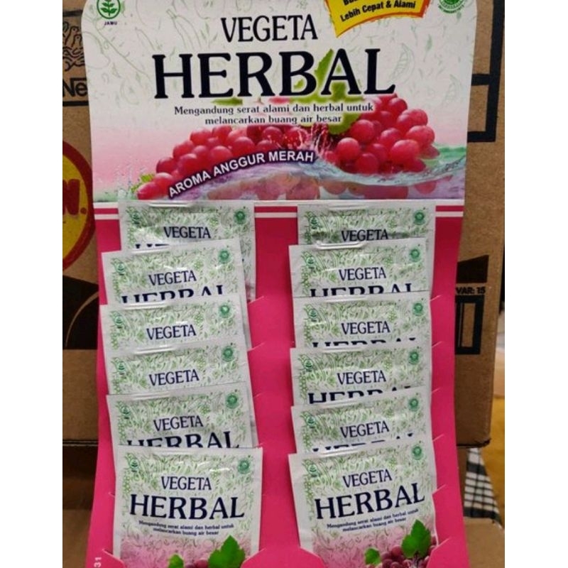 

VEGETA HERBAL 1PAK (isi 12 saset)