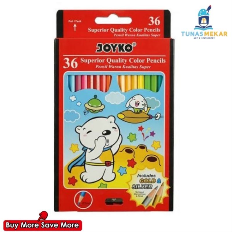 

Pensil Warna Joyko CP-36PB 36Warna Panjang
