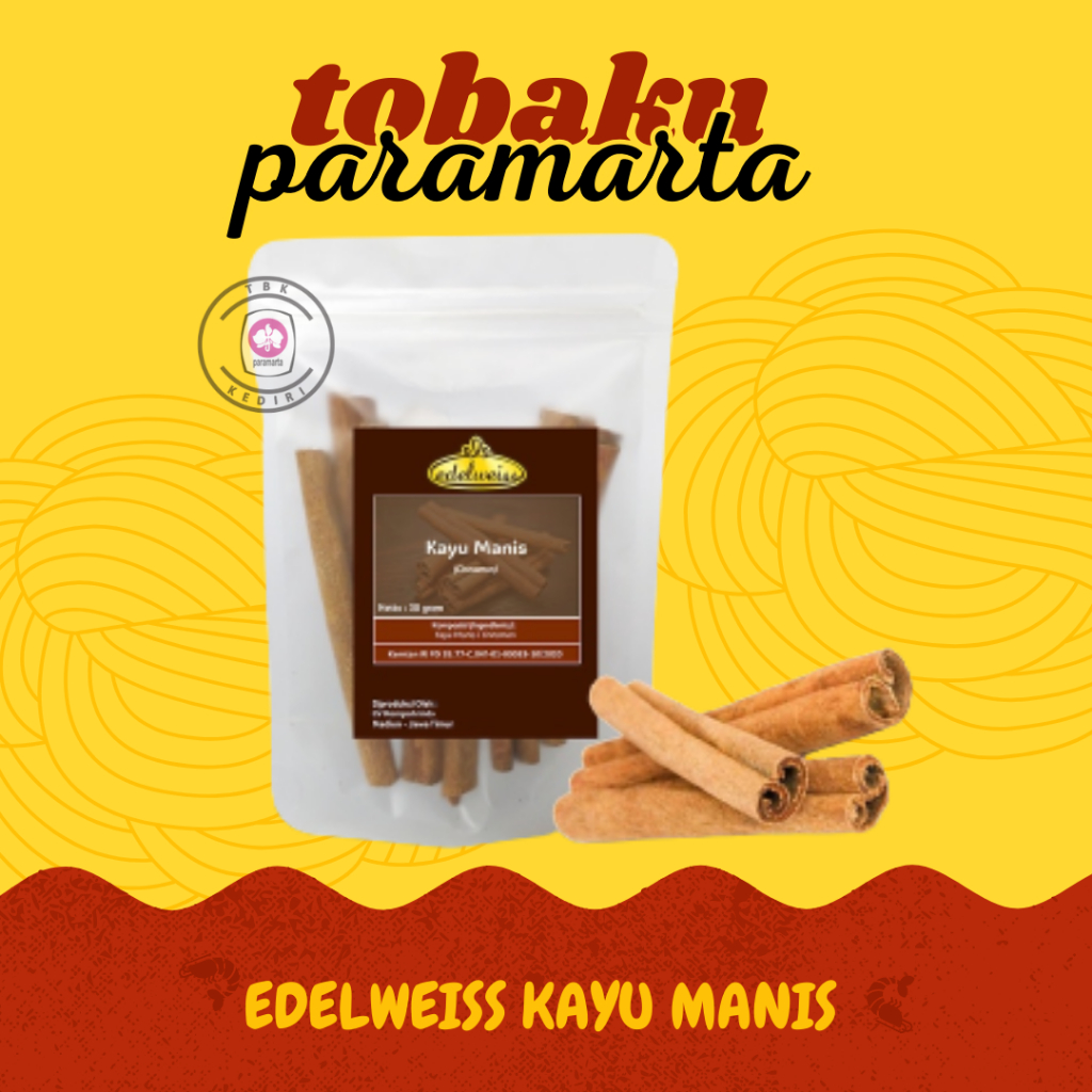 

KAYU MANIS EDELWEISS 30 GRAM / KAYU MANIS