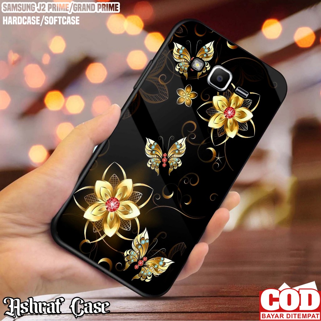 Case Samsung J2 Prime  - Casing Samsung J2 Prime ( KP ) Softcase Glass Kaca - Kondom hp - Kesing Hp 