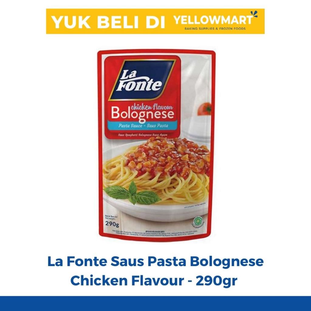 

LA FONTE - Saus Pasta Chicken Bolognese 290gr